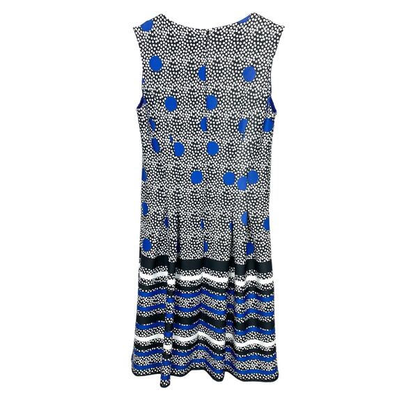 Isle by Melis Kozan Bottomless Brunch Scuba Dress Polka Dot Sleeveless Medium - Picture 2 of 10
